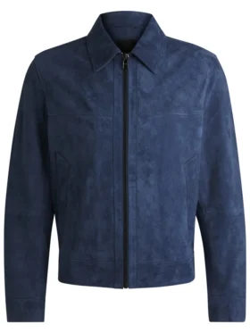 Beyond the Gates S01 Keith D. Robinson Blue Suede Jacket