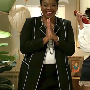 Beyond the Gates S01 Mona Wilson Black Coat