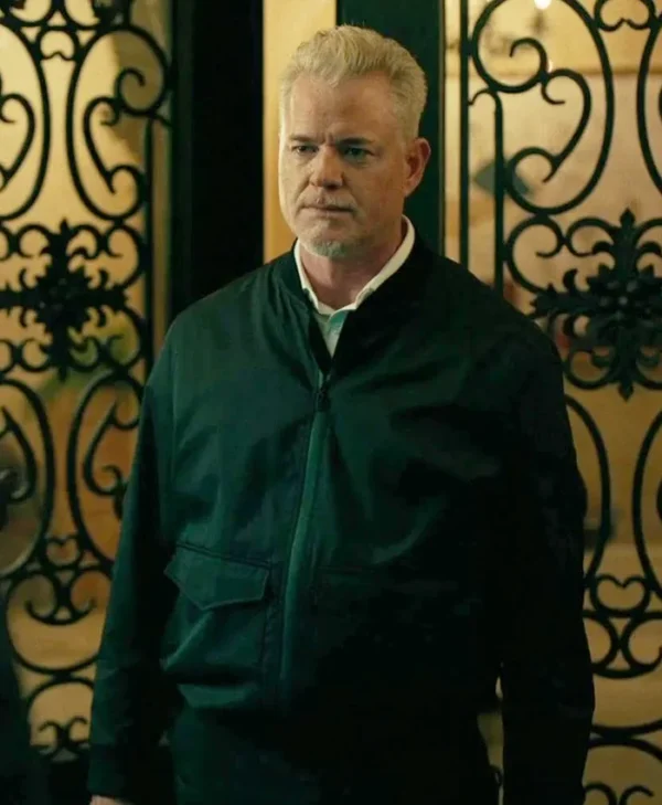 Borderline Eric Dane Black Bomber Jacket