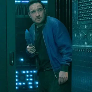 Brick 2025 Frederick Lau Blue Bomber Jacket