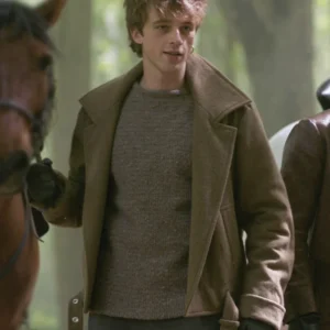 Carême S01 Benjamin Voisin Brown Coat