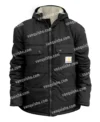Carhartt Montana Black Hooded Jacket Front