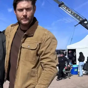 Countdown S01 Jensen Ackles Brown Cotton Jacket