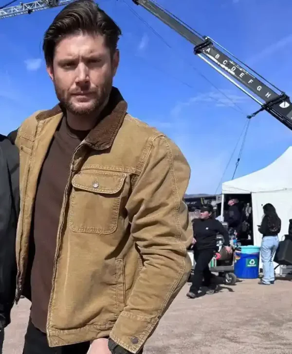 Countdown S01 Jensen Ackles Brown Cotton Jacket