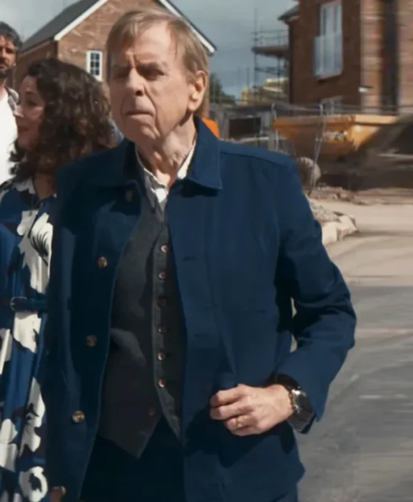 Death Valley S01 Timothy Spall Blue Jacket
