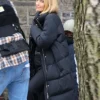 Dexter Resurrection S01 Uma Thurman Puffer Coat