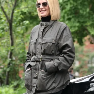 Dexter Resurrection S01 Uma Thurman Polyester Jacket