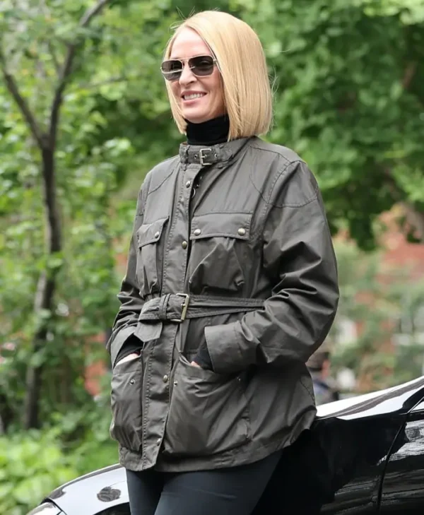 Dexter Resurrection S01 Uma Thurman Polyester Jacket