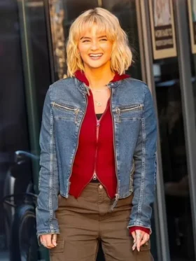 Doctor Who S02 Millie Gibson Denim Jacket S9ise