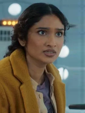 Doctor Who S02 Varada Sethu Trench Wool Coat