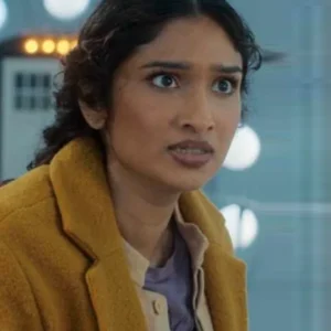 Doctor Who S02 Varada Sethu Trench Wool Coat