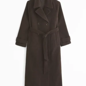 Down Home Fab S03 Chelsea DeBoer Brown Trench Coat