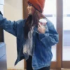 Down Home Fab S03 Chelsea DeBoer Blue Denim Jacket