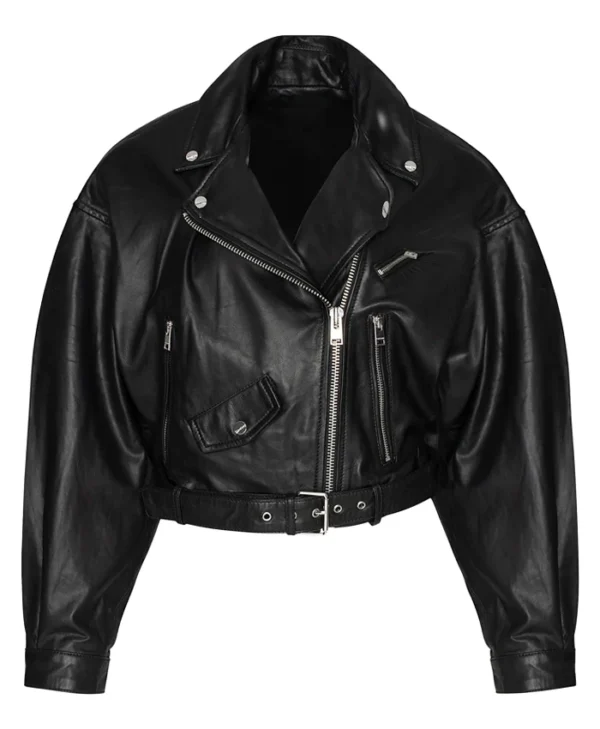 Down Home Fab S03 Chelsea DeBoer Black Leather Jacket