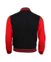 Erik NY Varsity Red and Black Jacket For Sale