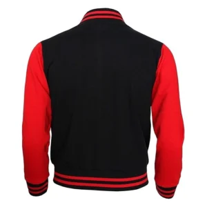 Erik NY Varsity Red and Black Jacket For Sale