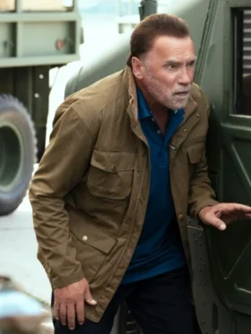 FUBAR S02 Arnold Schwarzenegger Brown Cotton Jacket