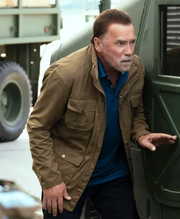 FUBAR S02 Arnold Schwarzenegger Brown Cotton Jacket