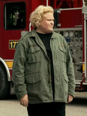 FUBAR S02 Fortune Feimster Green Cotton Jacket