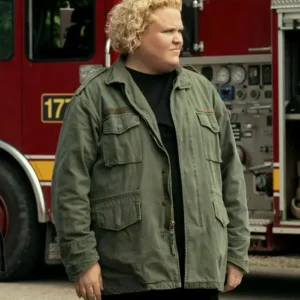 FUBAR S02 Fortune Feimster Green Cotton Jacket