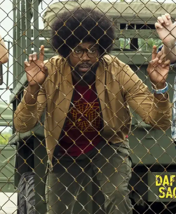 FUBAR S02 Milan Carter Brown Bomber Jacket