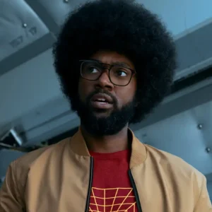 FUBAR S02 Milan Carter Brown Bomber Cotton Jacket