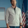 FUBAR S02 Travis Van Winkle White Bomber Jacket