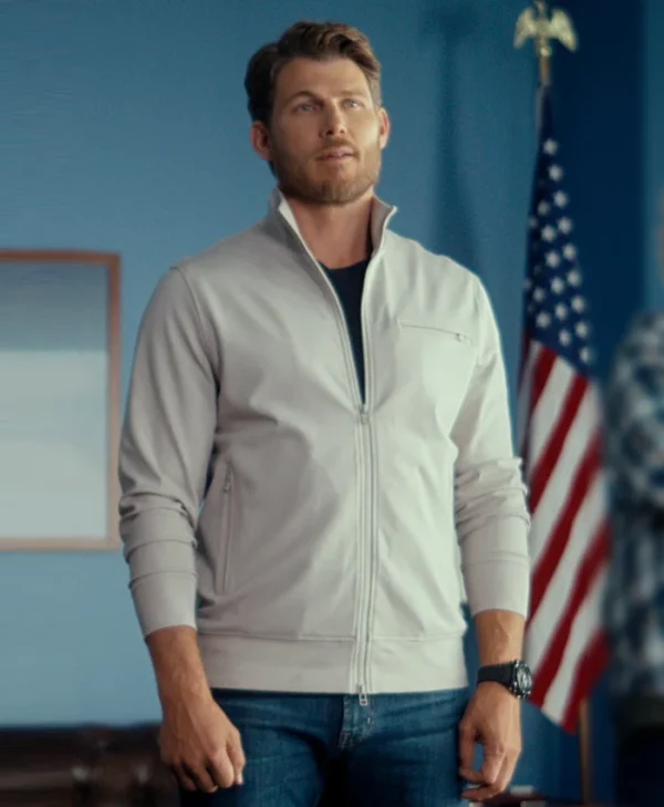 FUBAR S02 Travis Van Winkle White Bomber Jacket