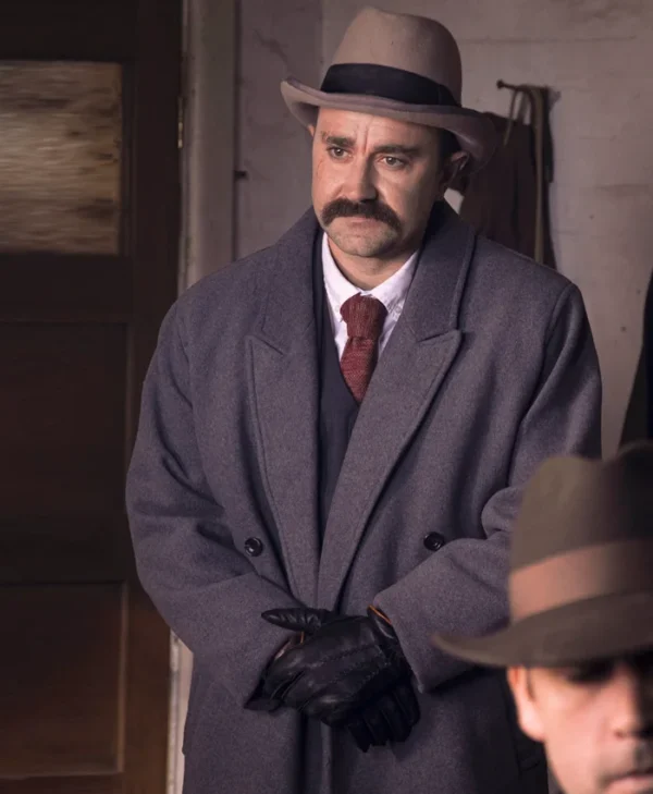 Fear Below Josh McConville Wool Coat