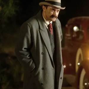 Fear Below Josh McConville Trench Wool Coat