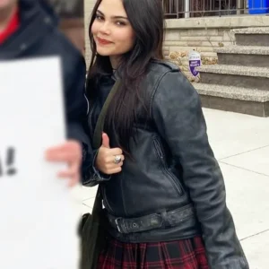Fear Street Prom Queen 2025 Ariana Greenblatt Leather Jacket