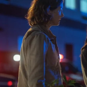 Final Destination Bloodlines Rya Kihlstedt Brown Cotton Jacket