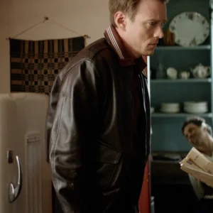 Fog of War Jake Abel Leather Jacket Back