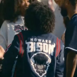 Forever S01 Lovie Simone Blue Wool Varsity Jacket