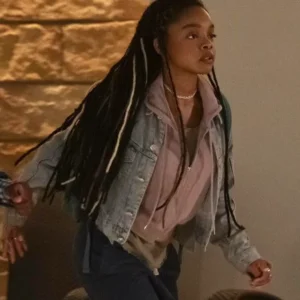 G20 2025 Marsai Martin Blue Denim Jacket Side