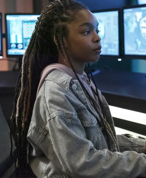 G20 2025 Marsai Martin Blue Denim Jacket
