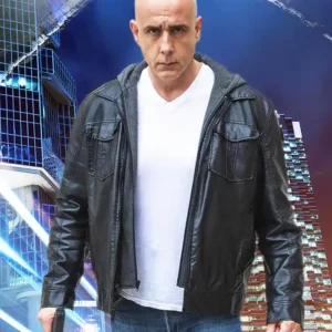 Get Her 2025 Alessandro Folchitto Black Leather Jacket