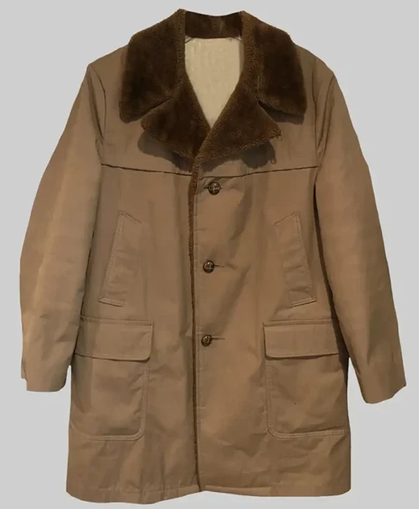 Good Fortune 2025 Keanu Reeves Shearling Coat