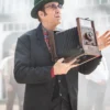 Gunslingers Nicolas Cage Black Trench Coat