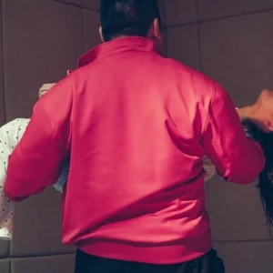 Holy Night Demon Hunters Ma Dong-seok Red Satin Jacket