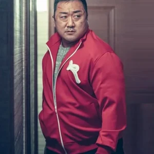 Holy Night Demon Hunters Ma Dong-seok Red Jacket Back