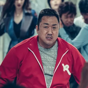 Holy Night Demon Hunters Ma Dong-seok Red Jacket