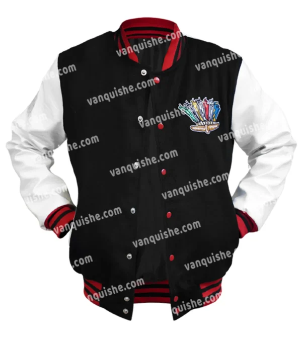 IMS Indianapolis 500 Checkered Varsity Jacket Front