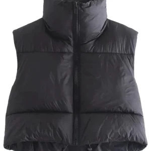 Jersey Shore Family Vacation S07 Deena Nicole Cortese Black Vest