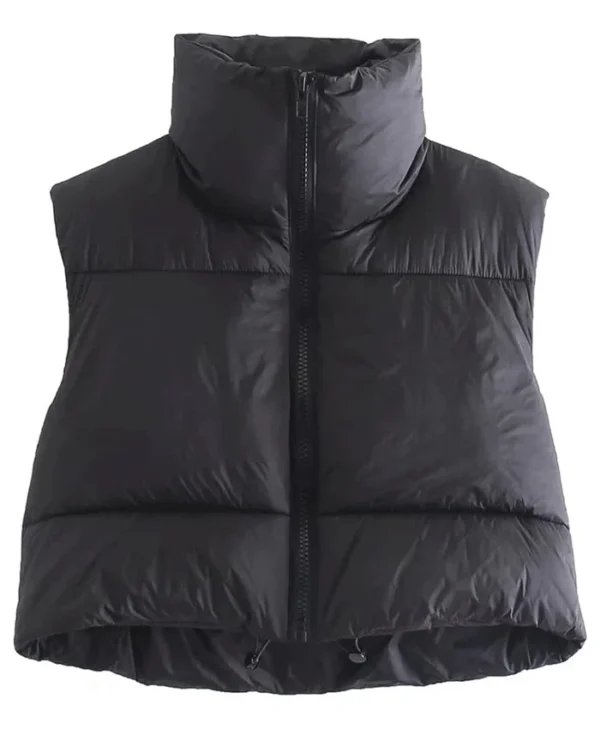 Jersey Shore Family Vacation S07 Deena Nicole Cortese Black Vest
