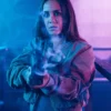 K.O. 2025 Alice Belaïdi Green Bomber Jacket