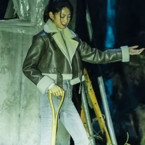 Karma S01 Gong Seung-yeon Shearling Leather Jacket