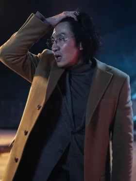 Karma S01 Lee Kwang-Soo Brown Coat