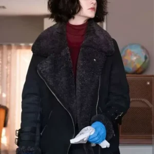 Law & Order Organized Crime Jet Slootmaekers Shearling Jacket