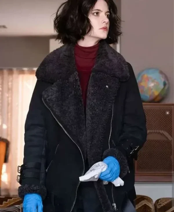 Law & Order Organized Crime Jet Slootmaekers Shearling Jacket